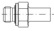 TN 126 GG -R ESPIGA GAS CILIND.